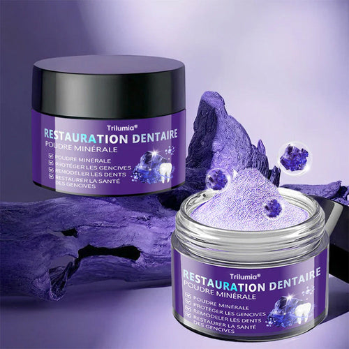 30% de réduction supplémentaire Trilumia® Teeth Restoration Poudre Minérale 👨‍⚕️ (Recommandé par Association Dentaire Française) 👨‍⚕️
