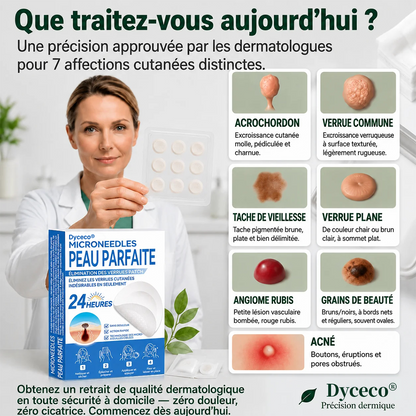 👩‍⚕️💕 𝐵𝑜𝑢𝑡𝑖𝑞𝑢𝑒 𝑂𝑓𝑓𝑖𝑐𝑖𝑒𝑙𝑙𝑒 | Dyceco® 🚑𝑴𝒊𝒄𝒓𝒐𝒏𝒆𝒆𝒅𝒍𝒆𝒔 𝑷𝒆𝒂𝒖 𝑷𝒂𝒓𝒇𝒂𝒊𝒕𝒆 É𝒍𝒊𝒎𝒊𝒏𝒂𝒕𝒊𝒐𝒏 𝑫𝒆𝒔 𝑽𝒆𝒓𝒓𝒖𝒆𝒔 𝑷𝒂𝒕𝒄𝒉 (𝑃𝑜𝑢𝑟 𝑙𝑒𝑠 𝑎𝑐𝑟𝑜𝑐ℎ𝑜𝑟𝑑𝑜𝑛𝑠, 𝑙𝑒𝑠 𝑝𝑒𝑡𝑖𝑡𝑒𝑠 𝑒𝑥𝑐𝑟𝑜𝑖𝑠𝑠𝑎𝑛𝑐𝑒𝑠 𝑐𝑢𝑡𝑎𝑛é𝑒𝑠, 𝑙𝑒𝑠 𝑣𝑒𝑟𝑟𝑢𝑒𝑠, 𝑙𝑒𝑠 𝑔𝑟𝑎𝑖𝑛𝑠 𝑑𝑒 𝑏𝑒𝑎𝑢𝑡é, 𝑙𝑒𝑠 𝑡𝑎𝑐ℎ𝑒𝑠 𝑑𝑒 𝑣𝑖𝑒𝑖𝑙𝑙𝑒𝑠𝑠𝑒 𝑒𝑡 𝑙𝑒𝑠 𝑝𝑟𝑜𝑏𝑙è𝑚𝑒𝑠 𝑑𝑒 𝑝𝑖𝑔𝑚𝑒𝑛𝑡𝑎𝑡𝑖𝑜𝑛)