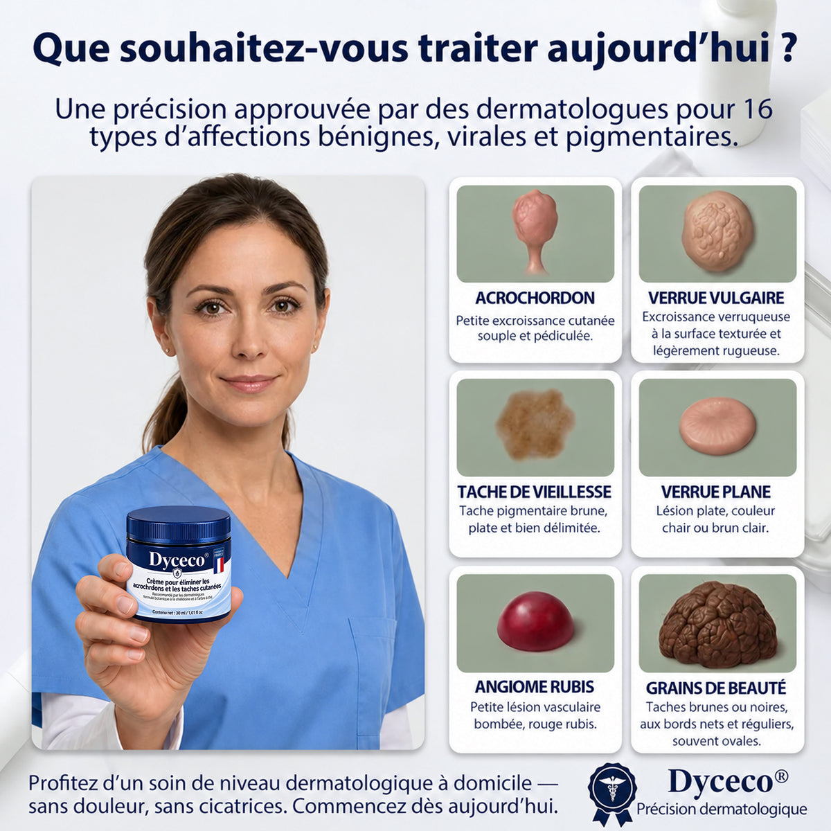 Dyceco® 🍁 𝐂𝐫è𝐦𝐞 𝐄𝐟𝐟𝐚𝐜𝐞𝐮𝐫 𝐝’𝐀𝐜𝐫𝐨𝐜𝐡𝐨𝐫𝐝𝐨𝐧𝐬 & 𝐝𝐞 𝐓𝐚𝐜𝐡𝐞𝐬 – 𝟕 𝐉𝐨𝐮𝐫𝐬(𝐅𝐨𝐫𝐦𝐮𝐥𝐞 𝐙é𝐫𝐨 𝐃𝐨𝐮𝐥𝐞𝐮𝐫, 𝐙é𝐫𝐨 𝐂𝐢𝐜𝐚𝐭𝐫𝐢𝐜𝐞)
